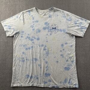 Roark Revival Shirt Adult Extra Large Tie Dye Short Sleeve Casual Outdoor Men's